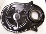 E11385 Temporarily Discontinued-COVER-TIMING CHAIN-WITH CORRECT TAB-427-430/435 HORSE POWER-67-69