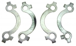 Click Here For Full Product Info E1730 LOCK SET-EXHAUST-FRENCH-327-STAINLESS STEEL-SET OF 4-64-65