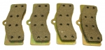 Click Here For Full Product Info E1800 PAD SET-BRAKE-FRONT OR REAR-ORGANIC-AXLE SET-65-82