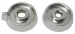 E1866 SPACER SET-RADIO VOLUME AND TUNING CONTROL-SATIN FINISH-2 PIECES-63-65