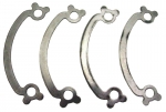 Click Here For Full Product Info E1963 LOCK SET-EXHAUST-FRENCH-396/427-STAINLESS STEEL-SET OF 4-65-67