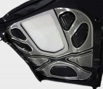 Click Here For Full Product Info E21702 Hood Panel Kit-Perforated-Stainless Steel-Zr1-4 Pieces-09-13