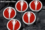 E21875 Cap Set-Engine Fluids-Carbon Fiber-Colors-Stingray Emblem-Automatic-5 pieces-14-17