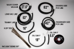 Click Here For Full Product Info E21913 Line Tuck Kit-Vacuum Advance Line-7 pcs-14-19