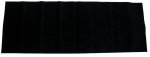 E2851A LINER-PROTECTOR-CONVERTIBLE TOP-SOFT TOP REAR PROTECTOR-BLACK MOHAIR-53-62