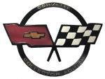 E3049 EMBLEM-FRONT-CROSS FLAG-COLLECTORS EDITION-82