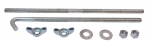 Click Here For Full Product Info E3284 BOLT KIT-BATTERY HOLD DOWN-WITH OUT AIR CONDITIONING-WITH WING NUTS-63-66