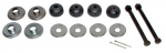 Click Here For Full Product Info E3294 MOUNT KIT-REAR SPRING-RUBBER-ORIGINAL STYLE BOLTS-W/ TRAILING ARM RETAINERS-18 PIECES-63-82