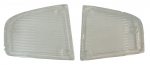 E3805 LENS-PARKING LAMP-CLEAR-USA-PAIR-70-71