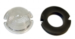 E4308 LENS-PARKING LAMP-WITH GASKET-GLASS-USA-EACH-53-62
