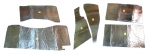 Click Here For Full Product Info E4632A HEAT BARRIER KIT-UNDER CARPET-FRONT ONLY-6 PIECES-63-67