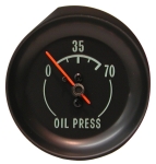 E5835 GAUGE-OIL PRESSURE-70 LBS.-GREEN FACE-68-71
