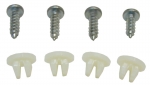 Click Here For Full Product Info E5923 SCREW SET-REAR LICENSE PLATE BEZEL-8 PIECES-63-73