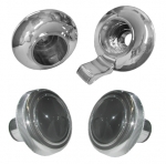 E6312 KNOB-RADIO-WITH SPACER-MONO-4 PIECE SET-69-71