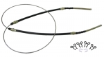 E6483 CABLE KIT-EMERGENCY BRAKE-REAR-WITH DISC BRAKES-65-82