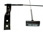 E6539 CABLE ASSEMBLY-HOOD RELEASE-WITH HANDLE AND PLASTIC CASING-USA-77-79