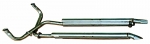 Click Here For Full Product Info E6685 PIPE SET-EXHAUST-SIDE-ALUMINIZED-ORIGINAL SOUND-2.5 INCH-BIG BLOCK-427-68-69