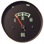 E6691 GAUGE-OIL PRESSURE-60 LBS.-GREEN FACE-65-67