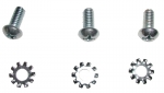 E7669 SCREW SET-HORN CONTACT-WITH WASHERS-EXCLUDES 1967 TELESCOPIC-6 PIECES-56-82