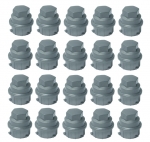 E7901S COVER SET-LUG NUT-DARK GRAY-20 PIECES-00-04