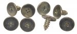 Click Here For Full Product Info E8004 SCREW SET-WINDSHIELD WEATHERSTRIP RETAINER-CONVERTIBLE PILLAR-8 PIECES-63-67