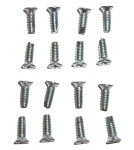 Click Here For Full Product Info E8461 SCREW SET-HEADLAMP HOUSING PIVOT SHAFT--ZINC-16 PIECES-63-67