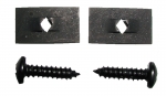 E8619 SCREW AND NUT SET-HEADLAMP SWITCH MOUNTING-2 EACH-63-67