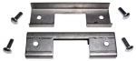 E9337 RETAINER-FUEL TANK STRAP-FRONT-STAINLESS STEEL-PAIR-53-62