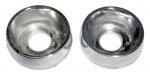 E9439 BEZEL-SPACER-HEATER KNOB-A-C OR NON A-C-CHROME-66-67