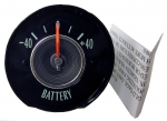 E9777 GAUGE-BATTERY-AMMETER-WITH GREEN FACE-64