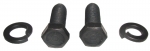 E9823 BOLT SET-TRANSMISSION MOUNT-WITH LOCK WASHERS-4 PIECES-63-67