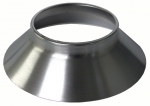 EC120 CONE-ALUMINUM KNOCK OFF WHEEL-WITH BEAD AT TOP OF CONE-BRUSHED PLATED FINISH-USA-EACH-66