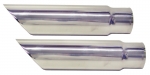 EC183 EXHAUST TIPS-POLISHED STAINLESS STEEL-USA-PAIR-68-69