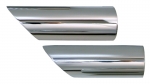 Click Here For Full Product Info EC186 EXHAUST TIPS-ANGLED END-CHROME-74-82