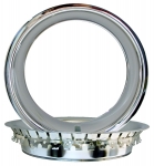 EC375S DISCONTINUED-SEE EC217S-RING-TRIM-RALLY WHEEL-CHROME STEEL-4 PIECES-68-82