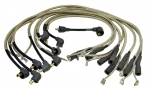 EC432 WIRE SET-SPARK PLUG-V8 ALL BIG BLOCK WITH RADIO-BRAIDED-REPLACEMENT(NOT DATE CODED)-65-66