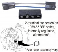 E13993 HARNESS-ALTERNATOR CONVERSION-63-68