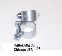 10090 Temporarily Discontinued-CLAMP SET-HOSE-RADIATOR TO EXPANSION TANK-WITTEK MFG CO-PAIR-63-72