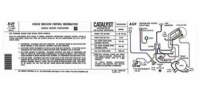 13659 DECAL-EMISSIONS-CODE AUF-ALL FEDERAL WITH MANUAL TRANSMISSION-81