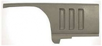 25354 FENDER-SIDE-PRESS MOLDED-GRAY-LEFT-65-66