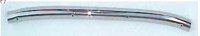 E10492 MOLDING-WINDSHIELD UPPER-WITH OUT VISOR HOLES-STAINLESS STEEL-56-58