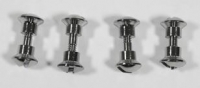 E10502 BOLT AND NUT & SUNVISOR-STAINLESS STEEL-4 EACH-59-68