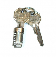 E10843 DISCONTINUED-TUMBLER-GLOVE BOX LOCK-WITH 2 KEYS-64-66