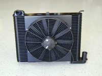 E11623 RADIATOR AND FAN COMBINATION-ALUMINUM-SMALL BLOCK-RESTORATION RADIATOR-63-72