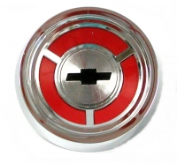 E11883 CAP-BOLT ON ALUMINUM WHEEL-WITH BOWTIE-EACH-67