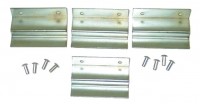 E12883 BRACKET SET-KICK PANEL-4 BRACKETS-8 RIVETS-56-62