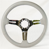 E13430 WHEEL-STEERING-LEATHER-POLISHED SPLIT SPOKES-WITH TILT AND TELE EXCEPT 1976-69-82