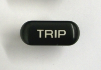 E13472 BUTTON-TRIP-BLACK WITH WHITE LETTERS-94-96