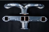 E13479 HEADER-CERAMIC COATED-1-3-4 INCH TUBING-2-1-2 INCH COLLECTOR-55-80