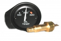 E13558 GAUGE-OIL TEMPERATURE-WITH SENDING UNIT-81-82